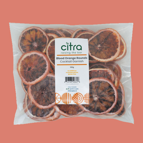 Dehydrated Blood Oranges Slices